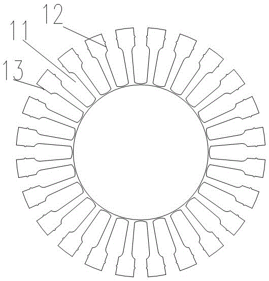 Motor stator and manufacturing method thereof