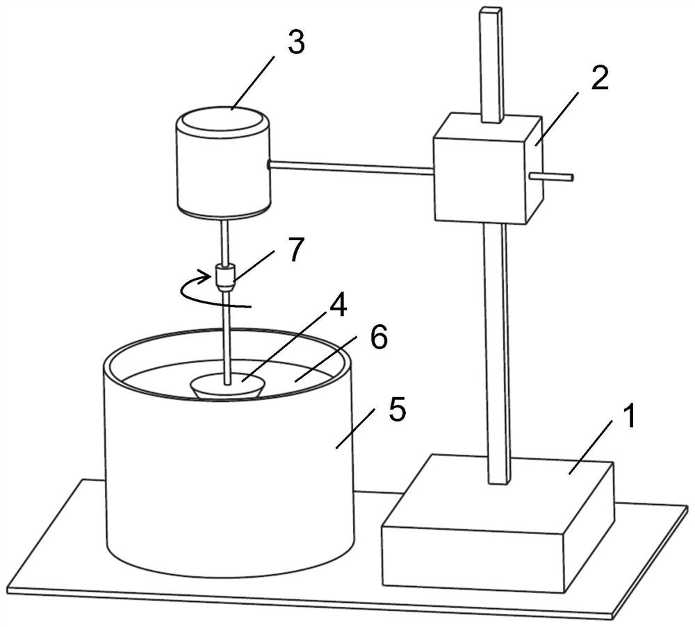 Device and method for removing air bubbles in shear-thinning non-Newtonian fluid