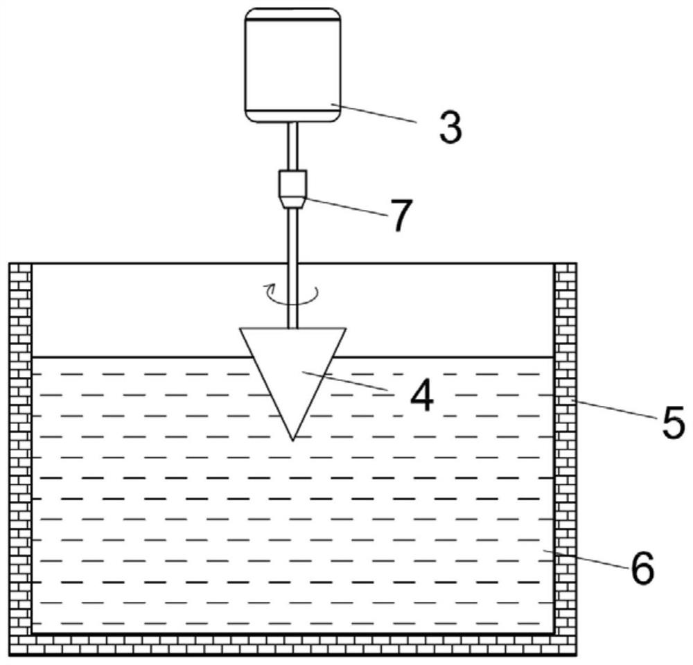 Device and method for removing air bubbles in shear-thinning non-Newtonian fluid