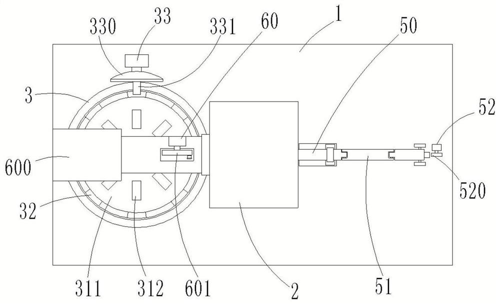 Rivet feeding mechanism for automatic drilling and riveting system and manufacturing process