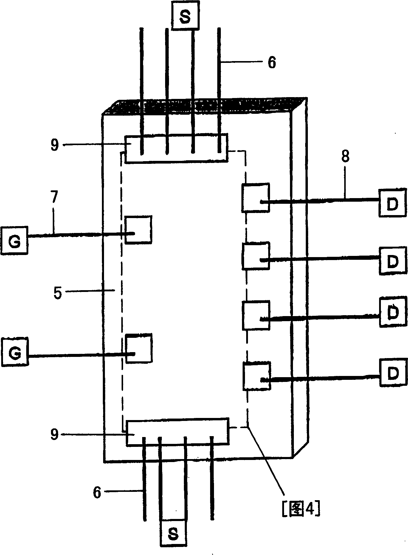 Method and device for inteconnect radio frequency power SiC field effect transistors