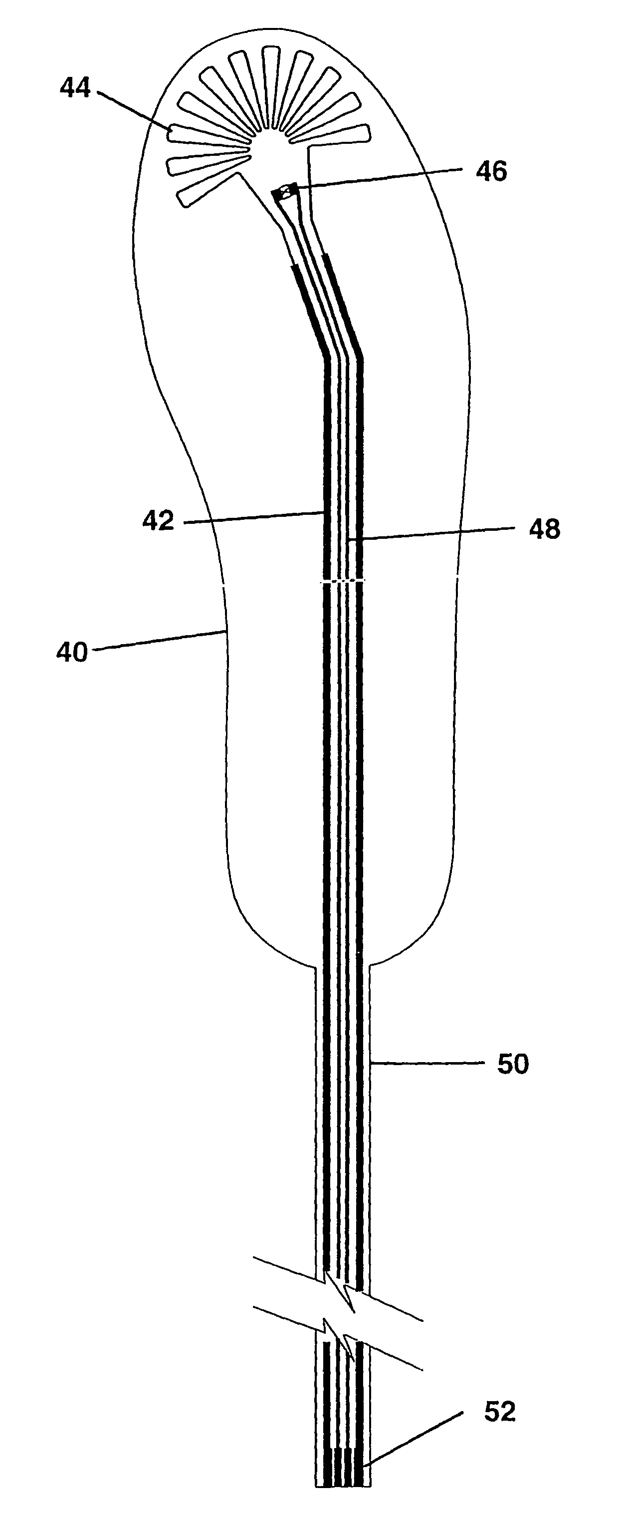 Heater element for the inner sole of a footwear