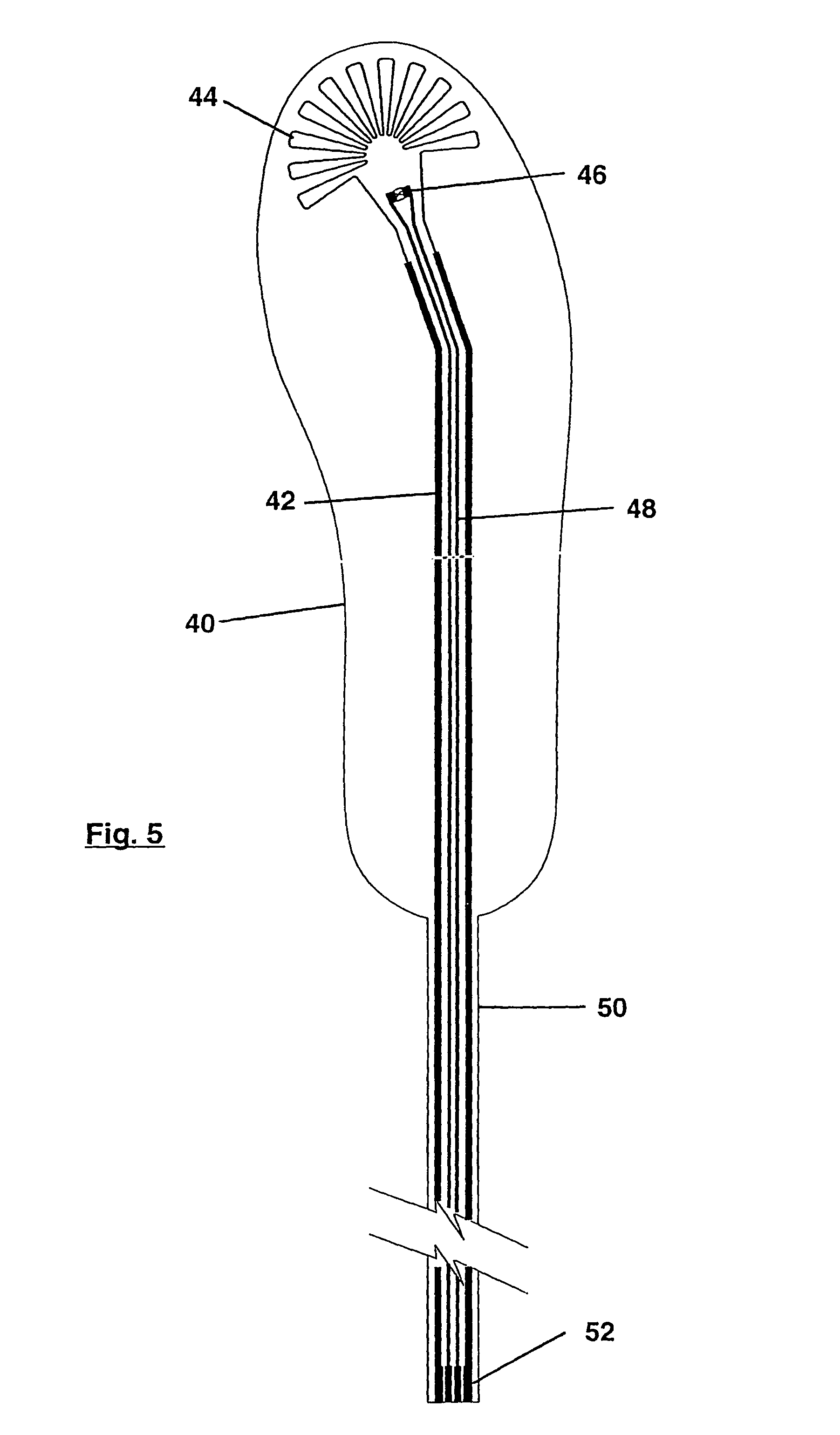 Heater element for the inner sole of a footwear