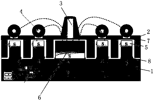 Multi-layer-Multi-ball Magnetic Positioning Tooth Pitch Template and Its Magnetic Design Method