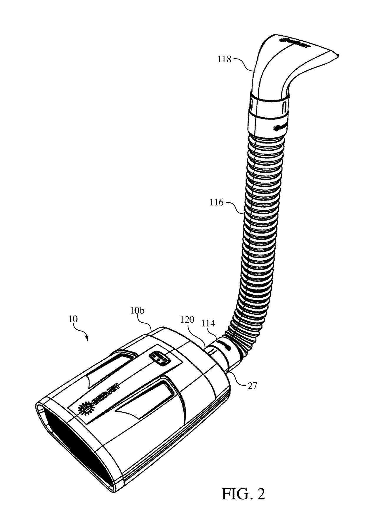 Bedding climate control apparatus and method to operate thereof