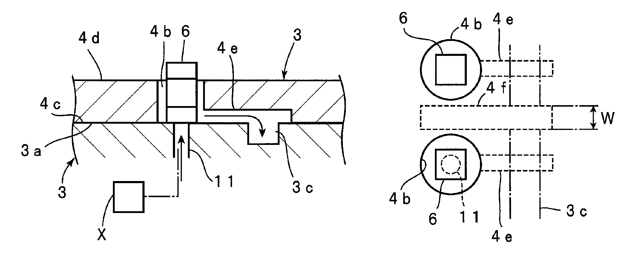 Workpiece transporting apparatus and electronic component transporting apparatus