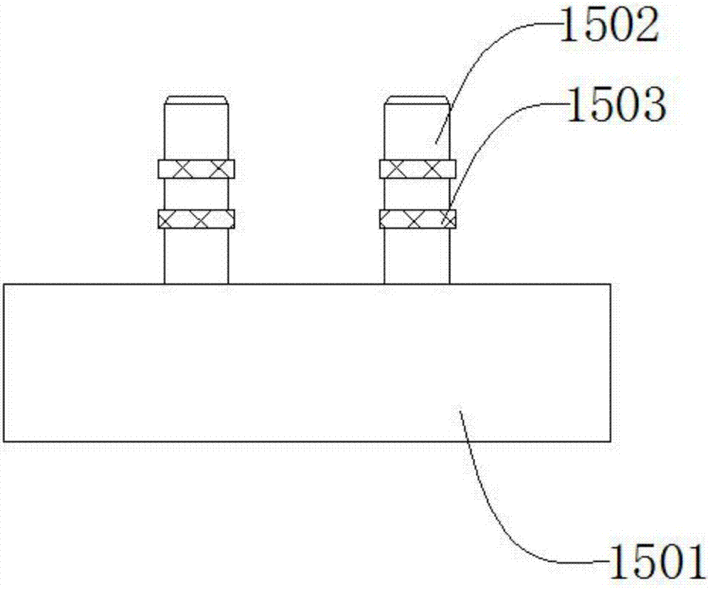 Automatic filter element replacement type flue gas desulfurization device