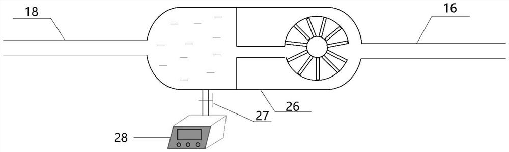 Rotary rock-fill triaxial dry-wet cycle test device and test method