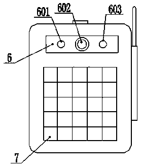 A device for dynamically identifying topology of network equipment in smart substations based on mac address matching