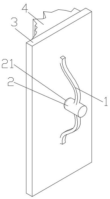 Autonomous intermittent deicing device and mounting method and deicing method thereof