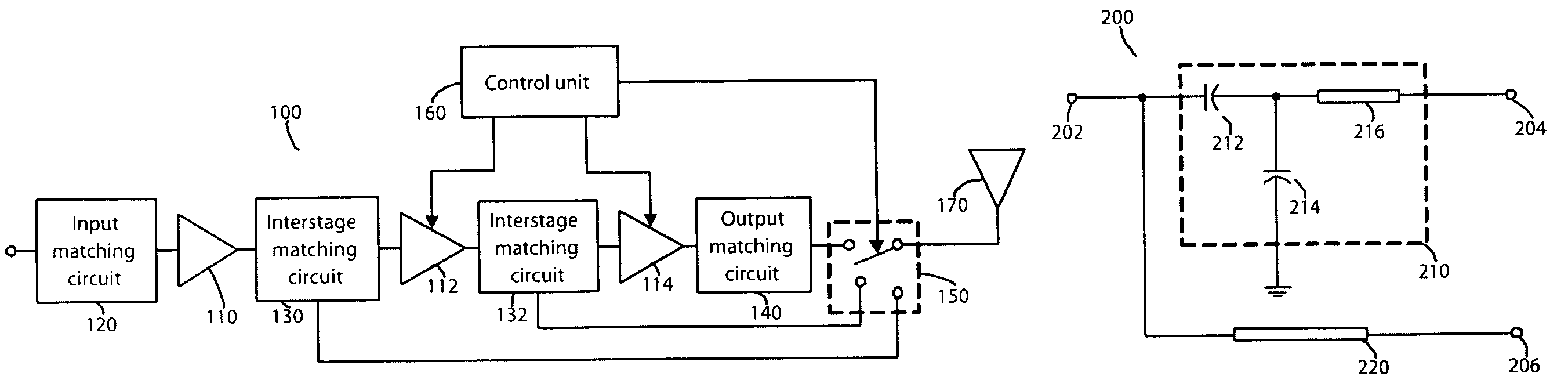 Efficient power amplification system