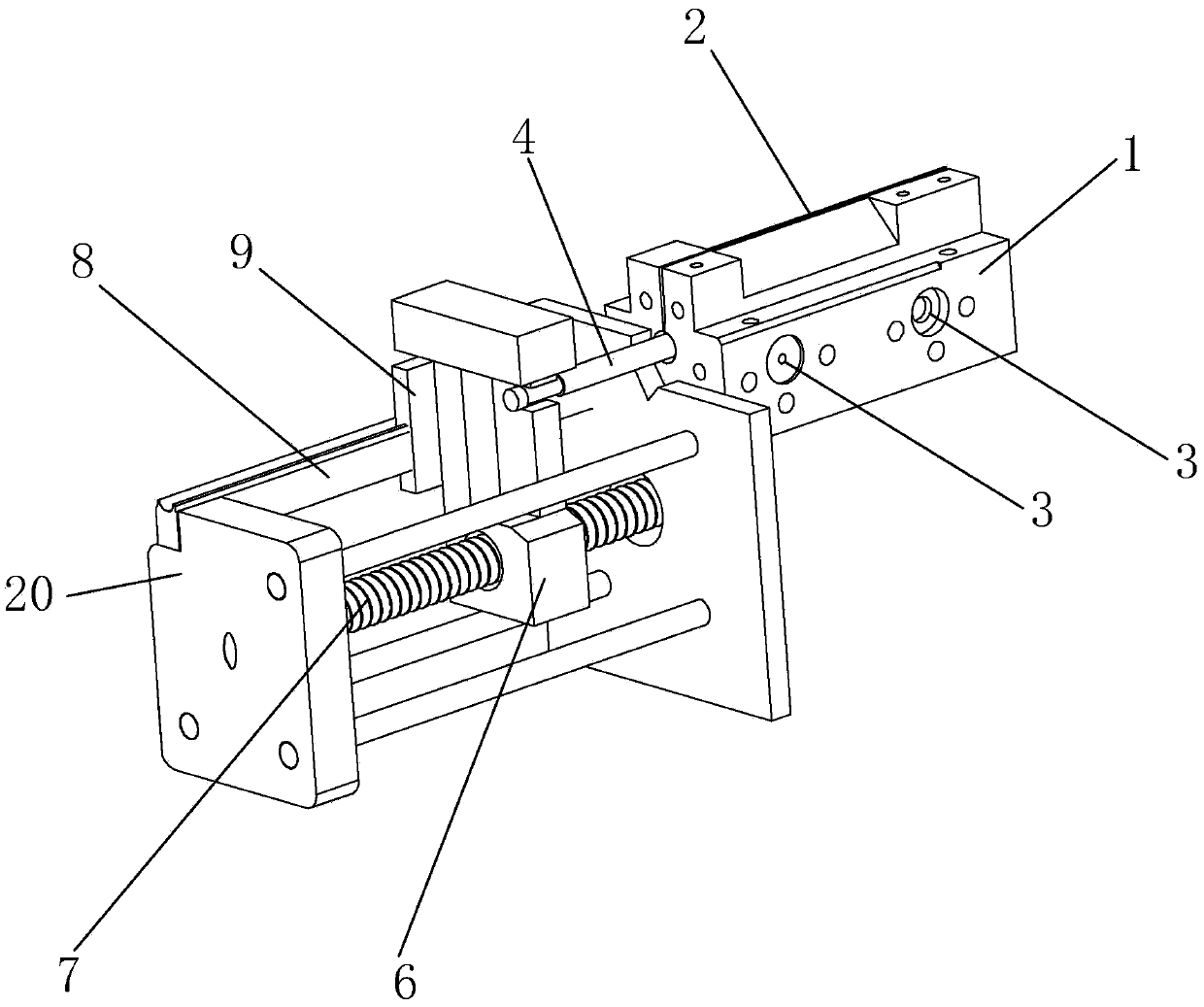 A gluing system including the machine