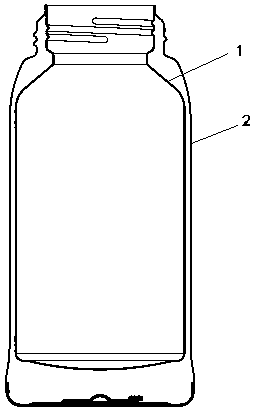 Solder and insulation container welded by means of same