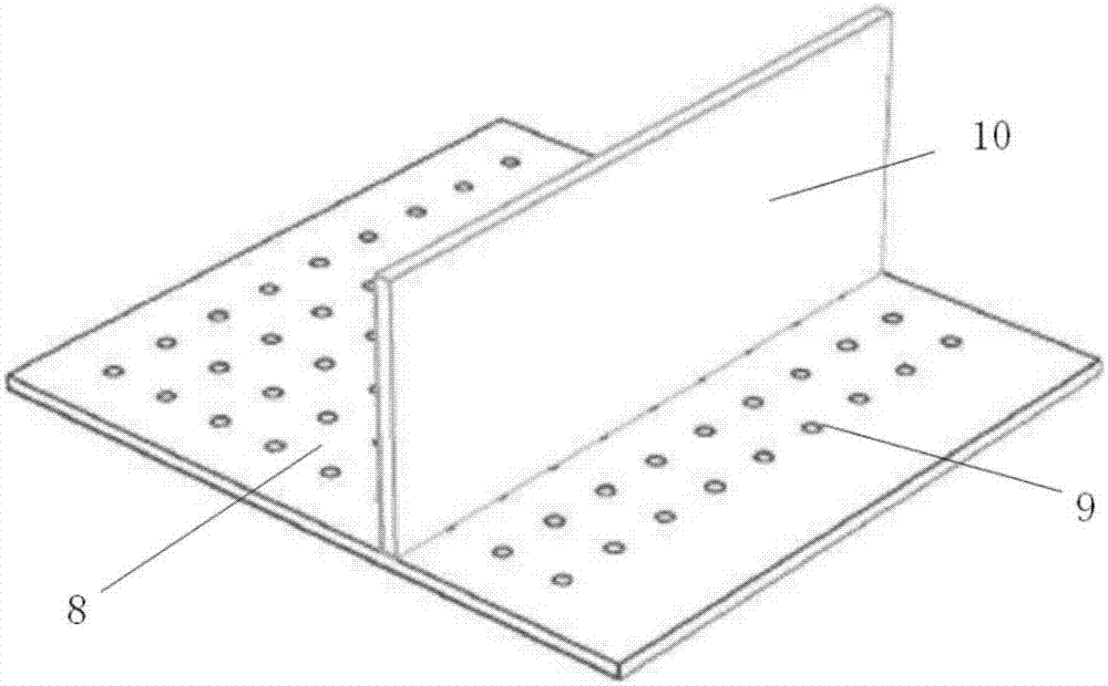 Molding device used for preparing mine milltailings filling check blocks and check block preparation method