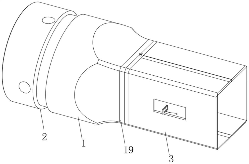 Welding method for manually welding small groove of T-shaped welding seam and matched welding gun nozzle