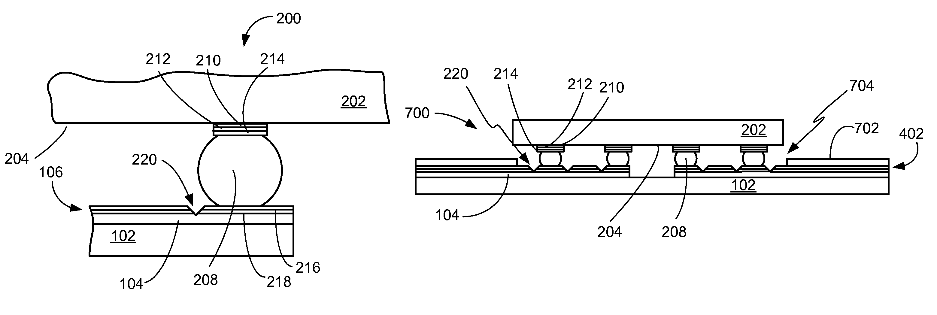 Flip chip interconnection system having solder position control mechanism