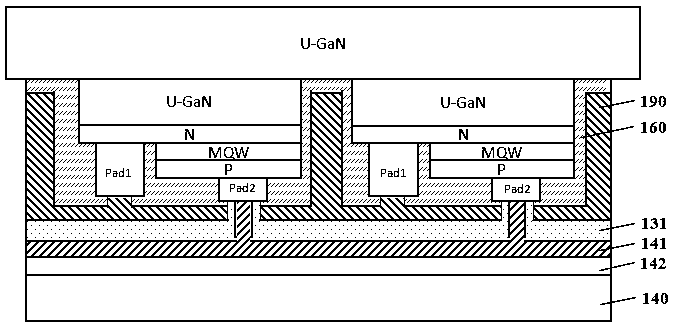 Miniature light-emitting component and manufacturing method thereof