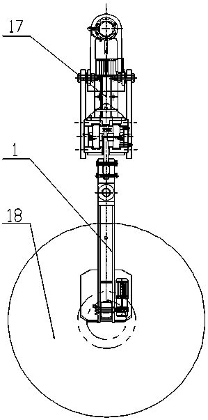 An Electric Fixture Loaded in Concealed Tanks of Sea-going Vessels