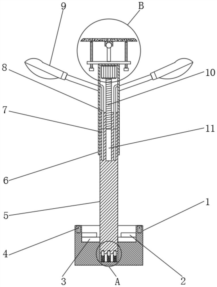 A smart city solar street light