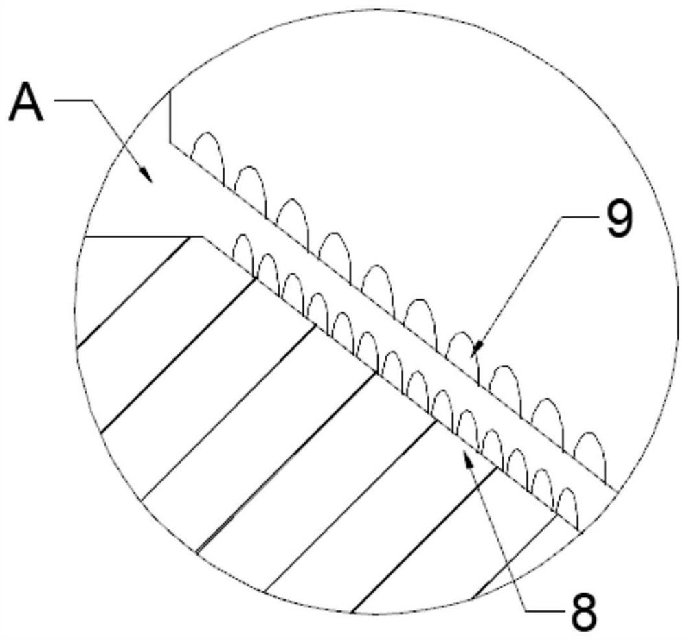 Four-way casing quick-mounting structure applied to oil well