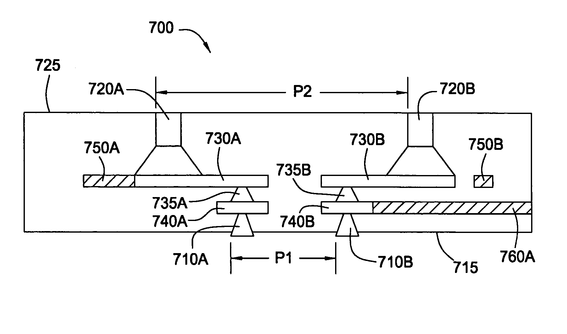 Test circuitry wafer