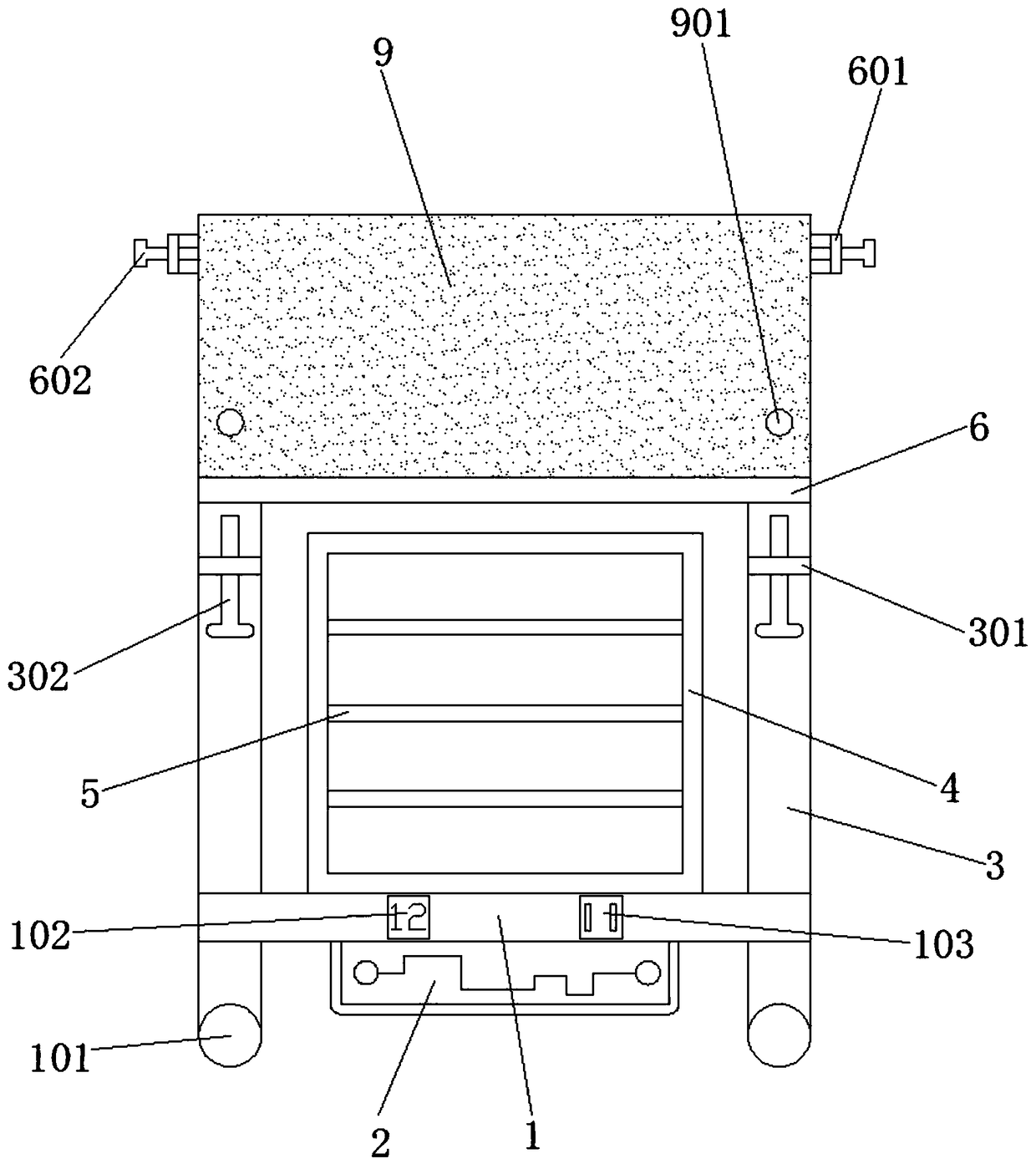 Economics teaching demonstration analysis device