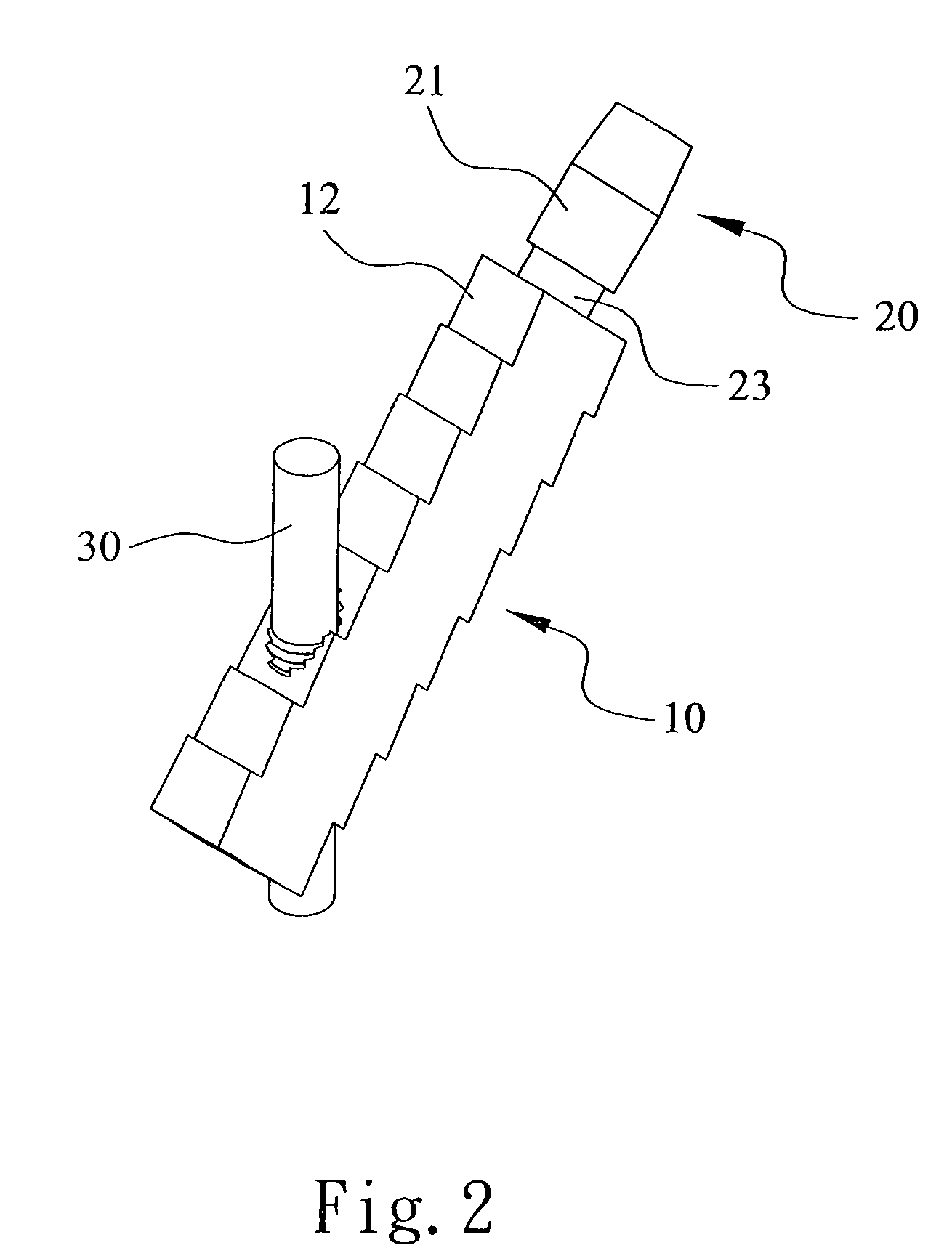 Thighbone shaft