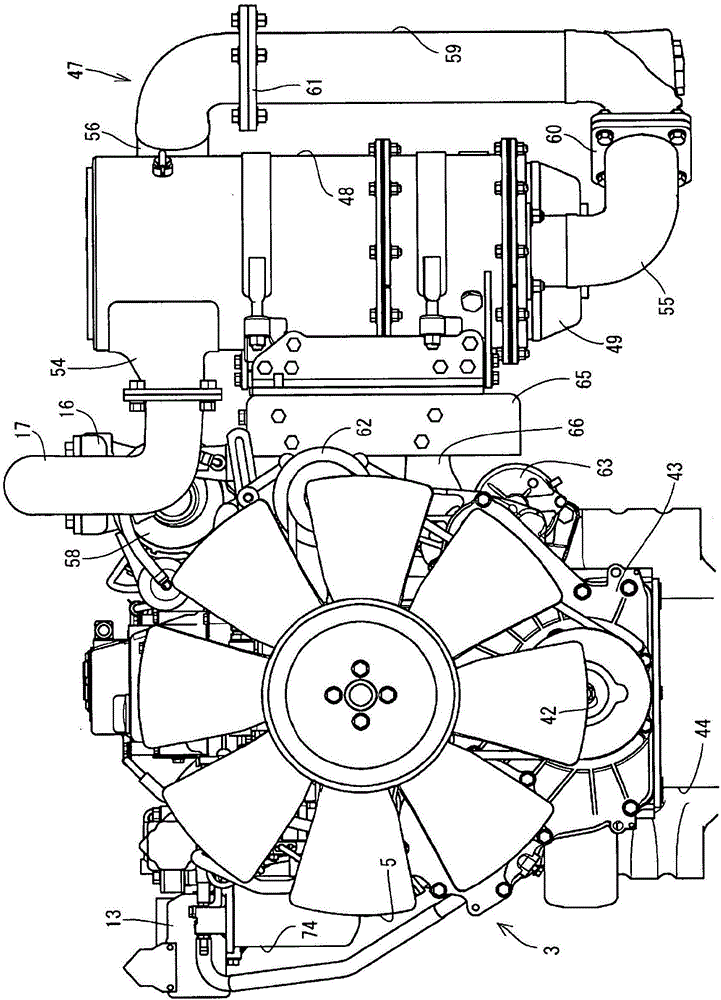 Engine device