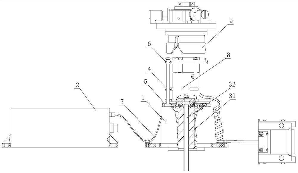 Active plugging device of connector