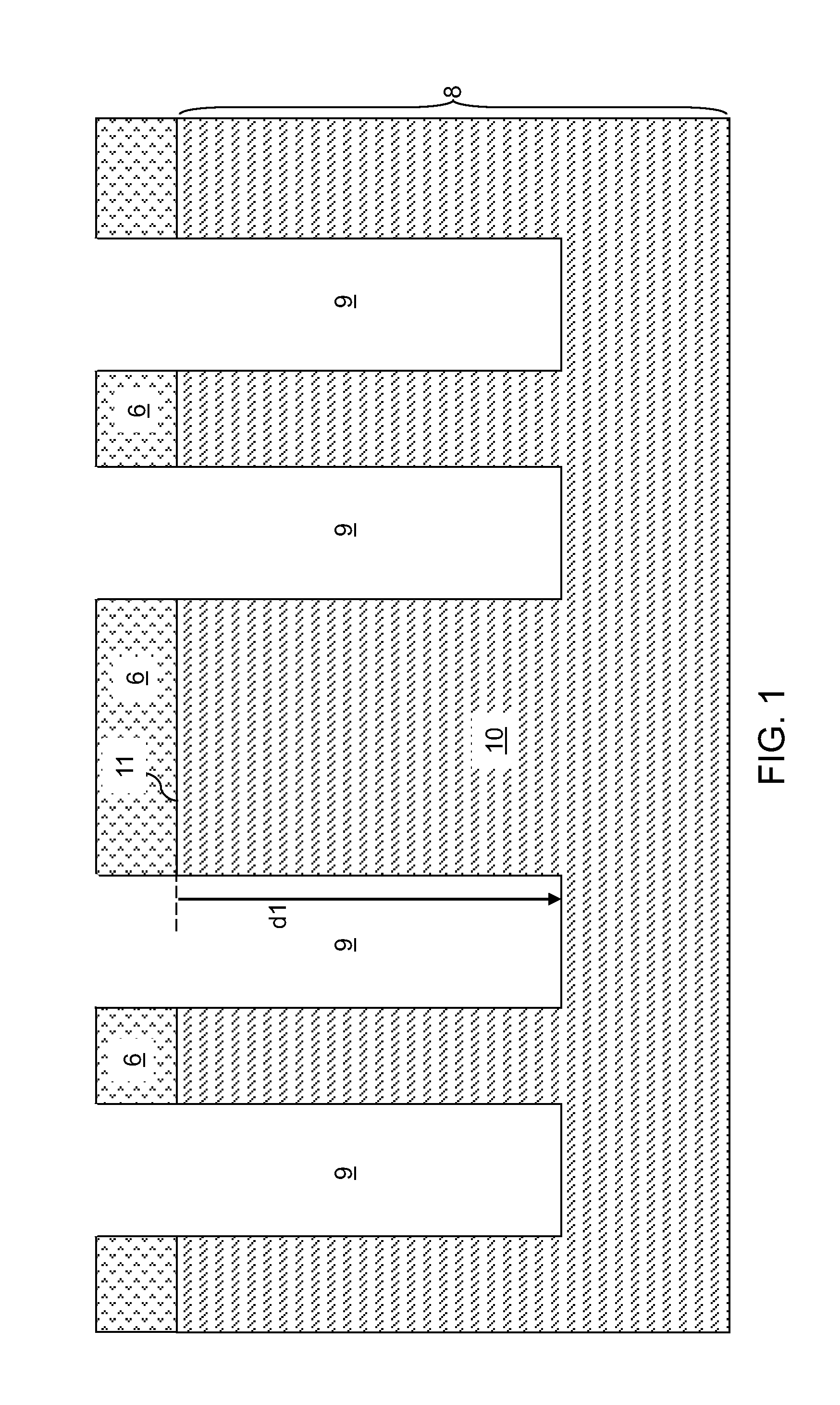 High capacitance trench capacitor