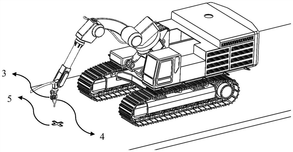 GIL leg installation punching method and punching robot