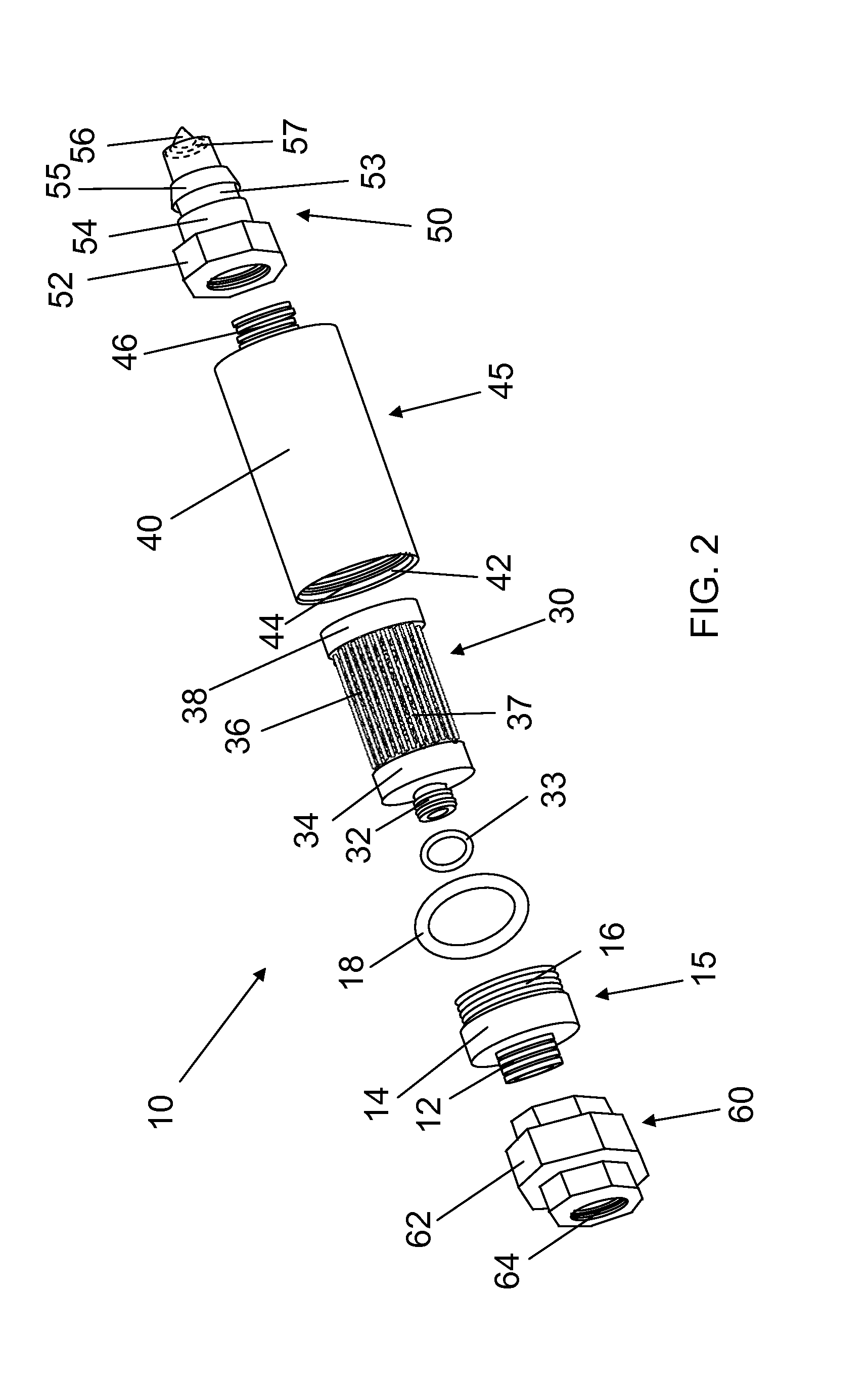 High pressure fluid filter system