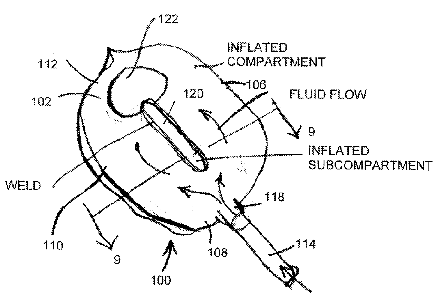 Multi-layer film welded articulated balloon