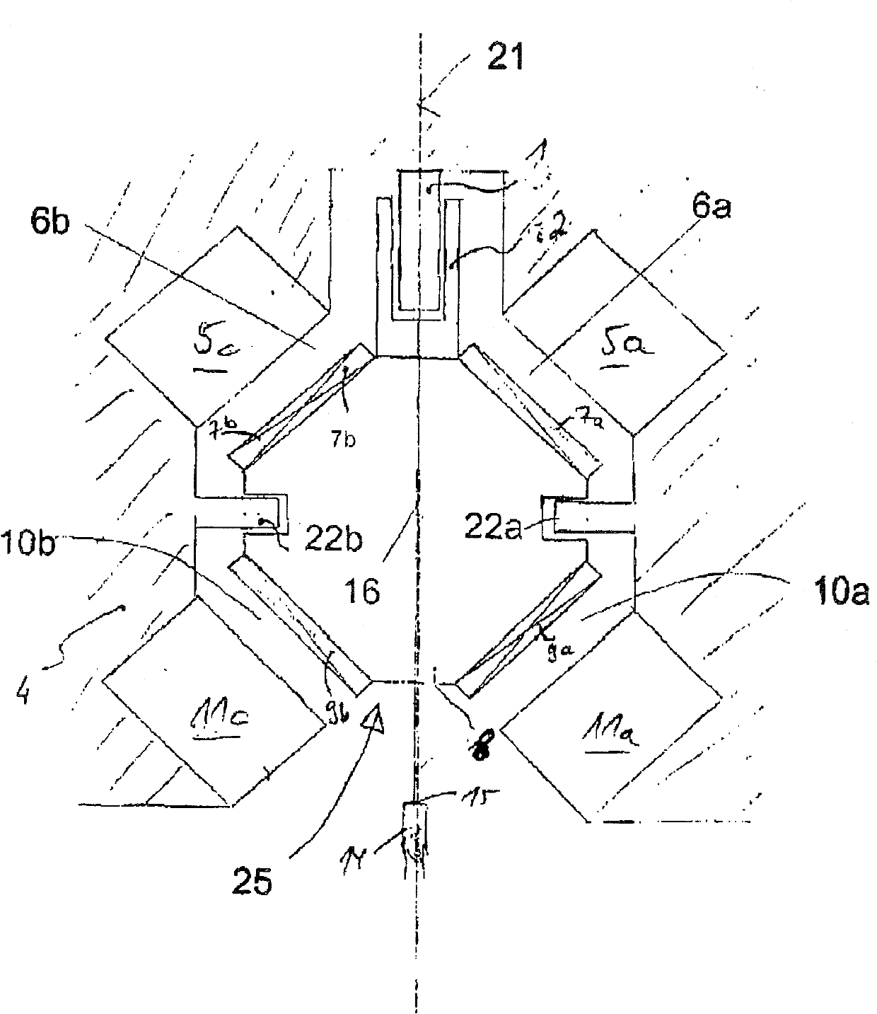 Process system and device for transporting substrates