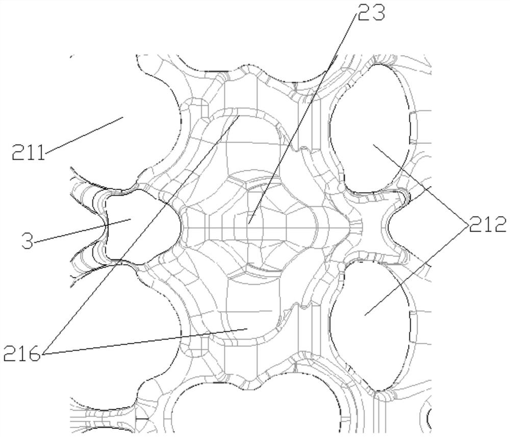 Double-layer cylinder cover water jacket, air cylinder and vehicle