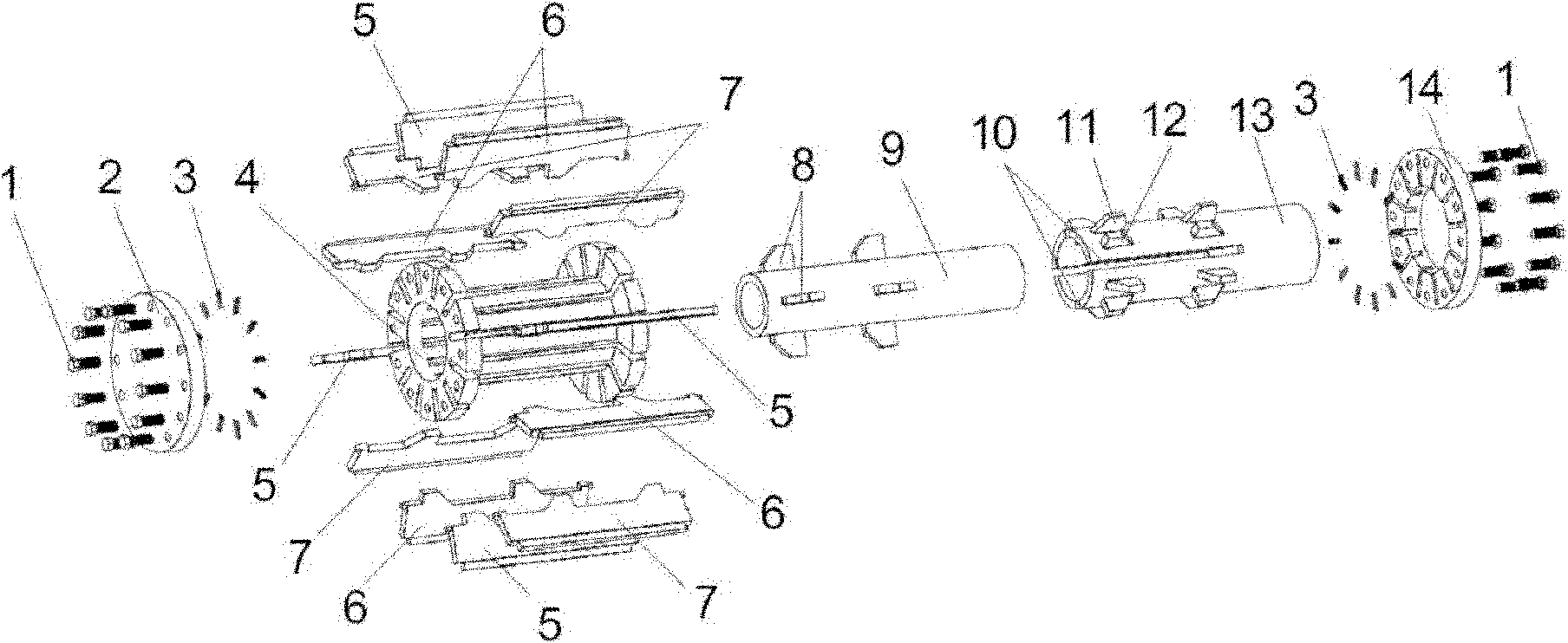 Honing head for platform screen