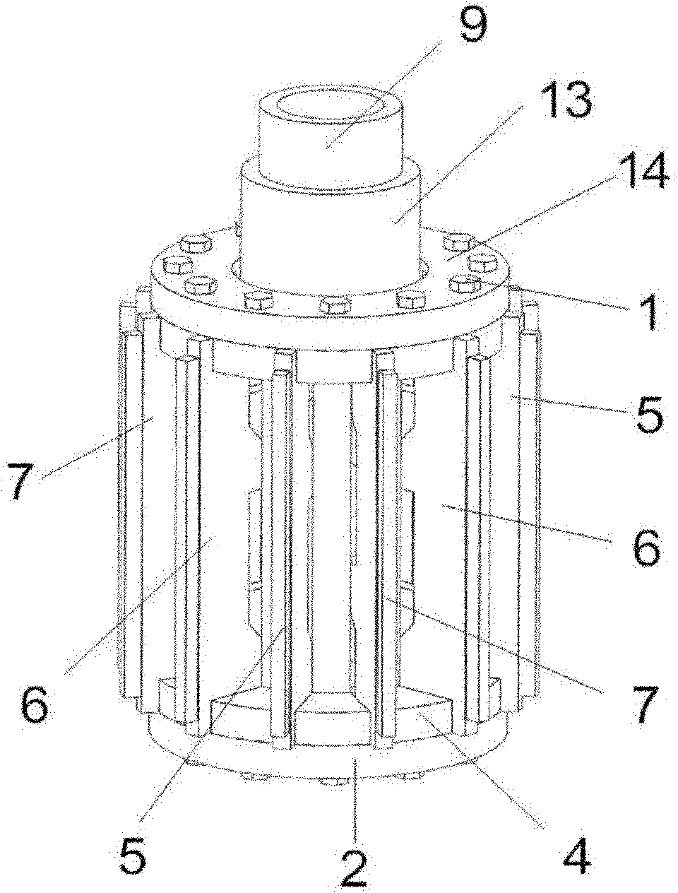 Honing head for platform screen