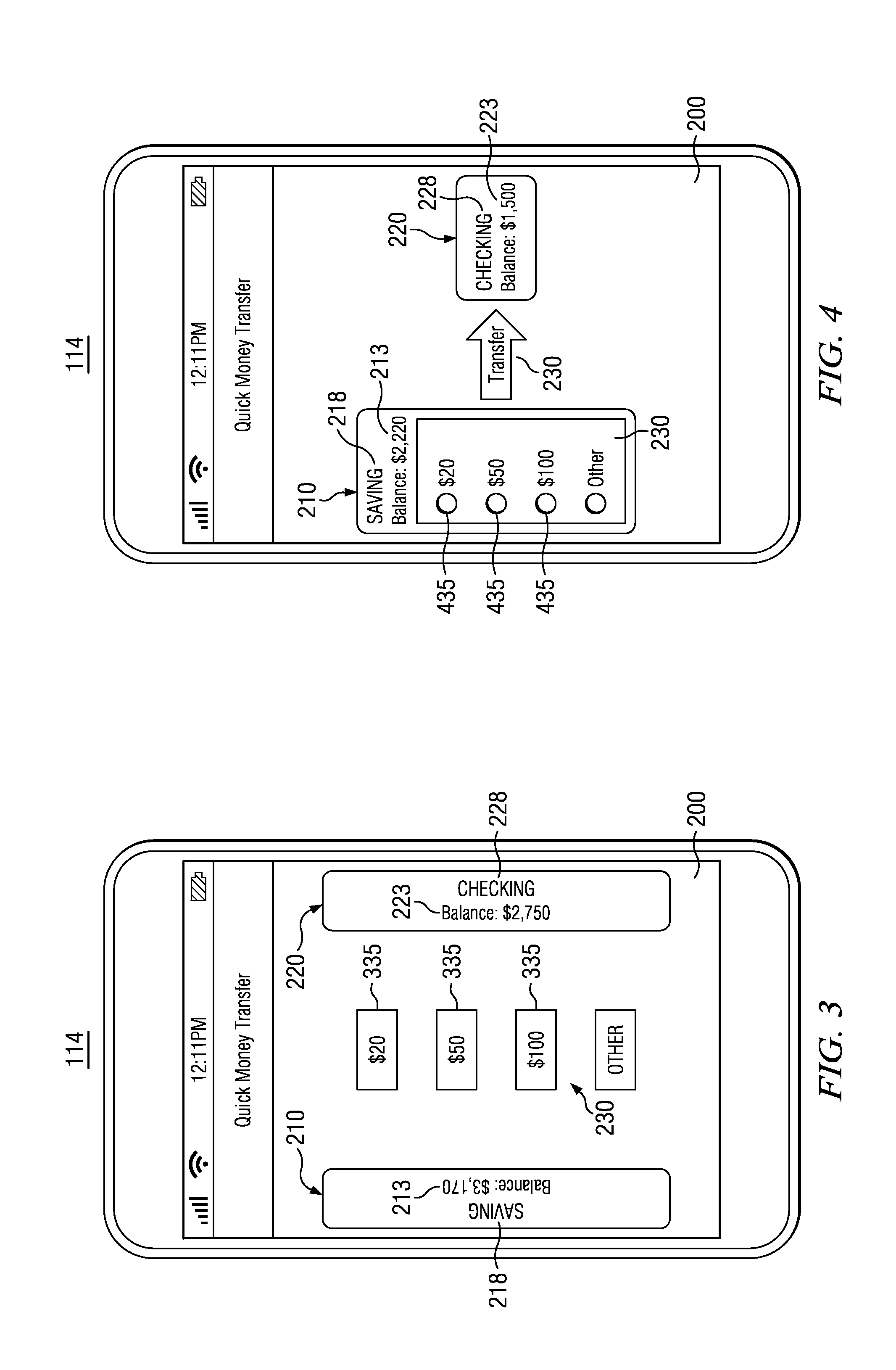 Apparatus and Method for the Electronic Transfer of Balances Between Accounts