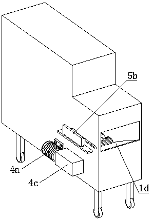 Crushing device for building construction garbage