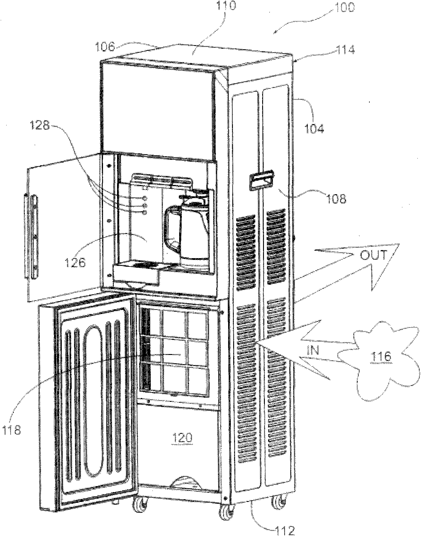 Air fresh water generator