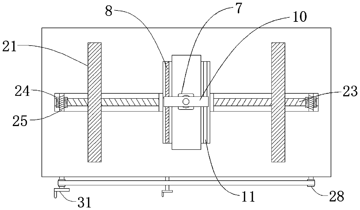 Punching device for hardware production