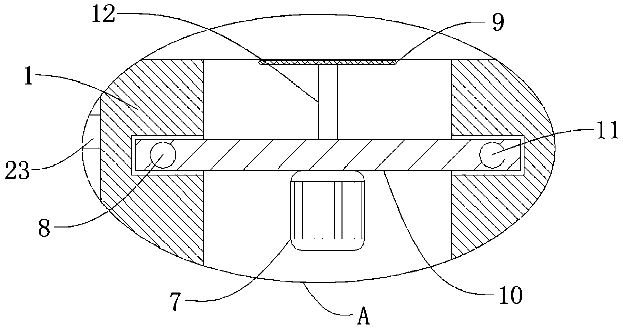 Punching device for hardware production