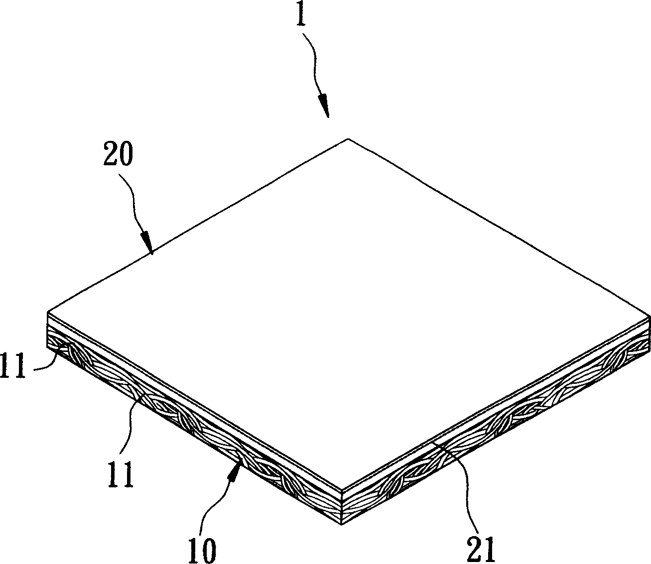 Fire-proof sound insulation shock-proof plate and its producing method