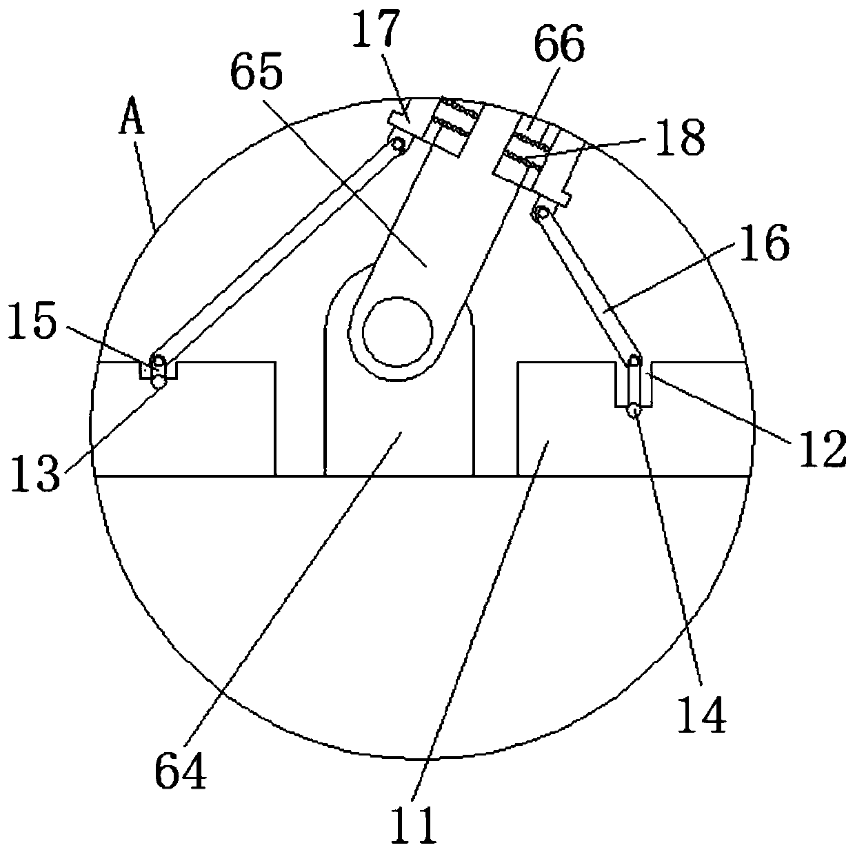 Surface spraying device for automobile lamp shell production