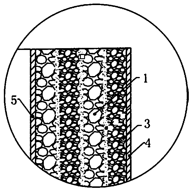 A cushioning energy-absorbing structure