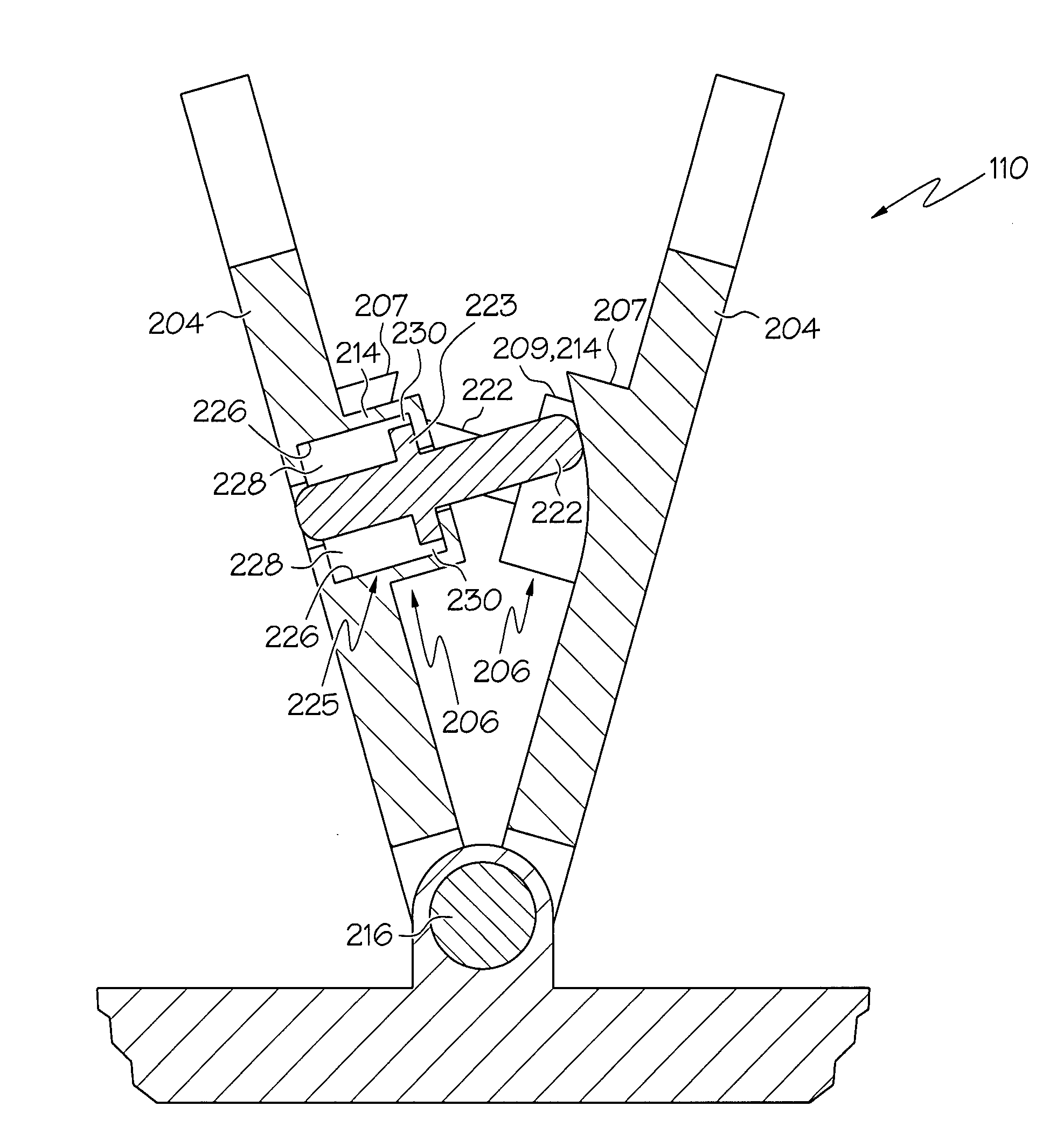 Linear damper for check valve