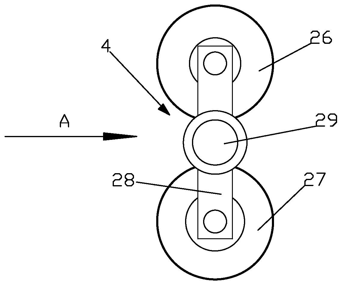 Drying, dewatering and impurity removing integrated device for fabric after finishing