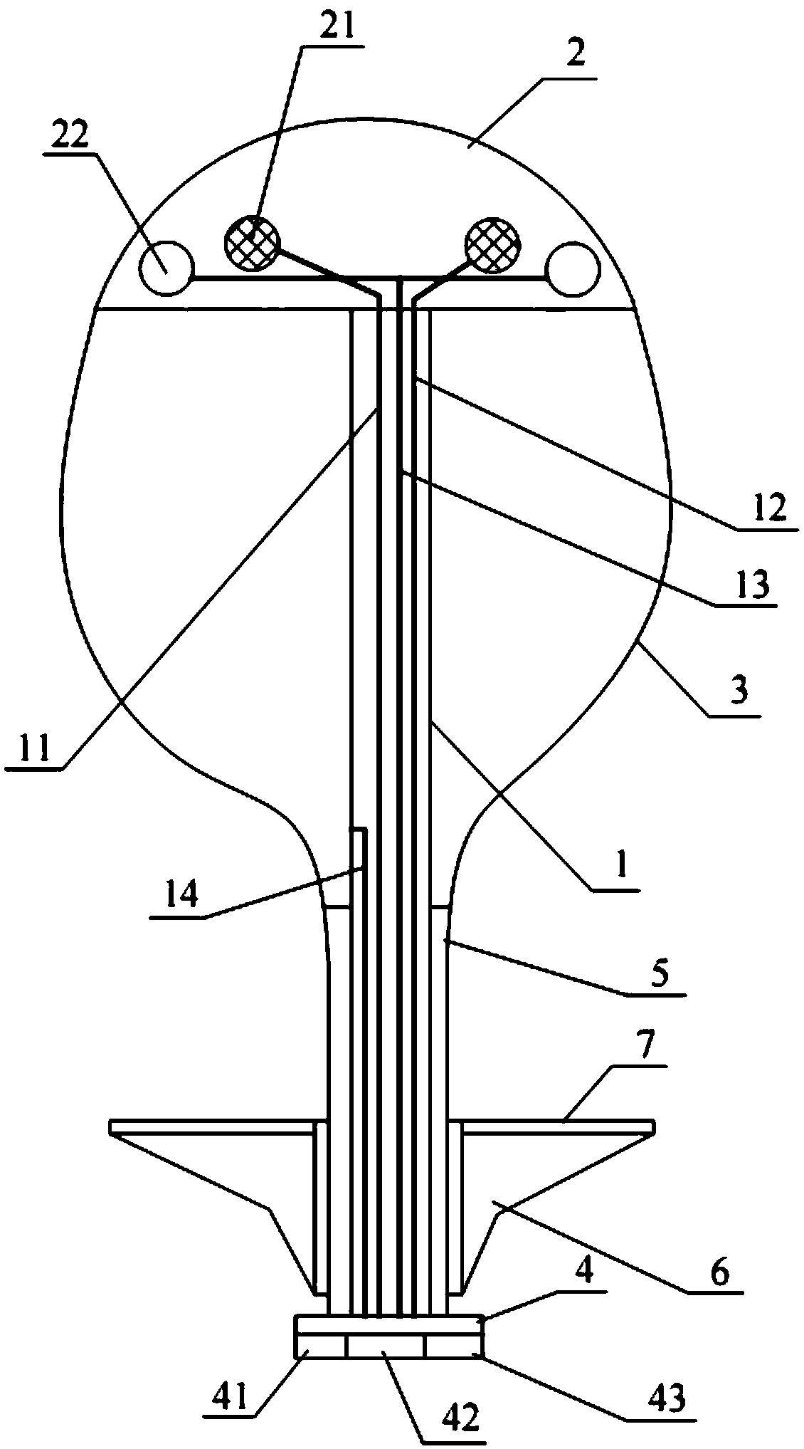 Hemostasis device for medical gynecological surgery