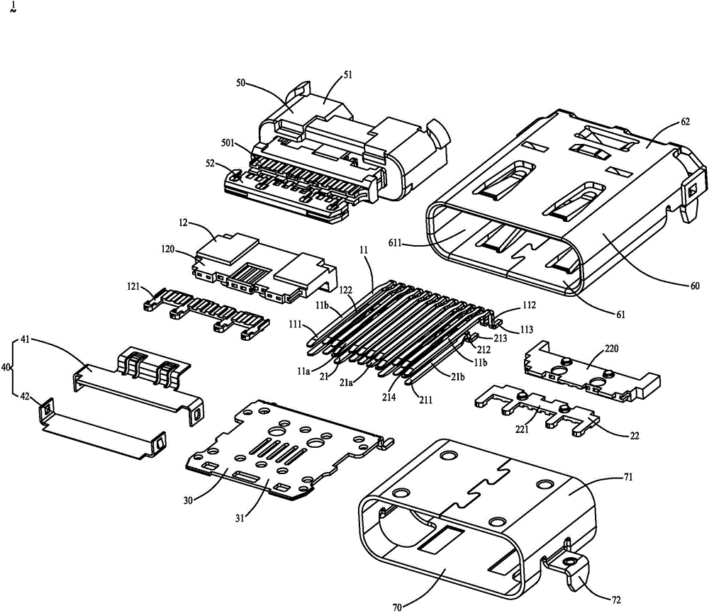 Electric connector and manufacturing method thereof