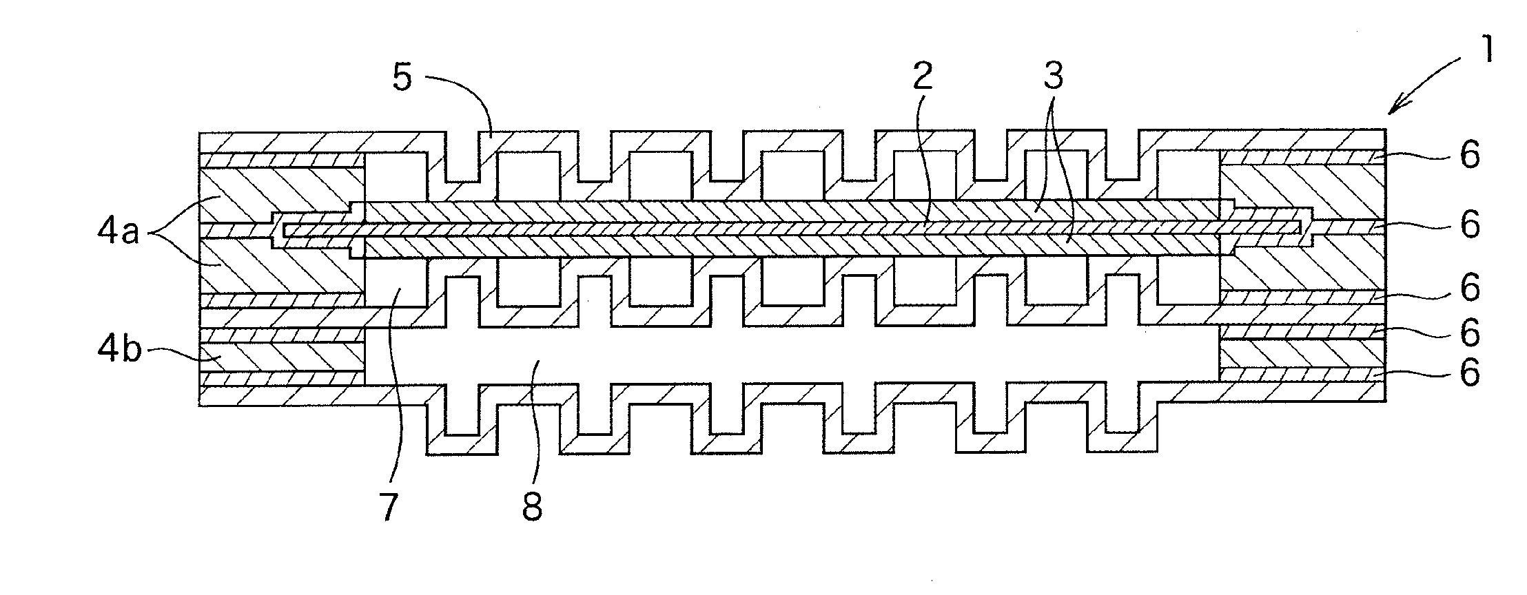 Rubber composition and fuel cell sealed body